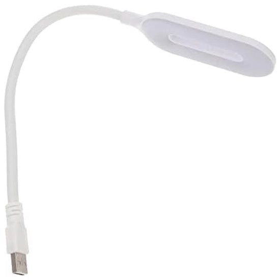 Lampada USB con collo flessibile LED per camera da letto e ufficio, lampada da laptop leggera e comoda