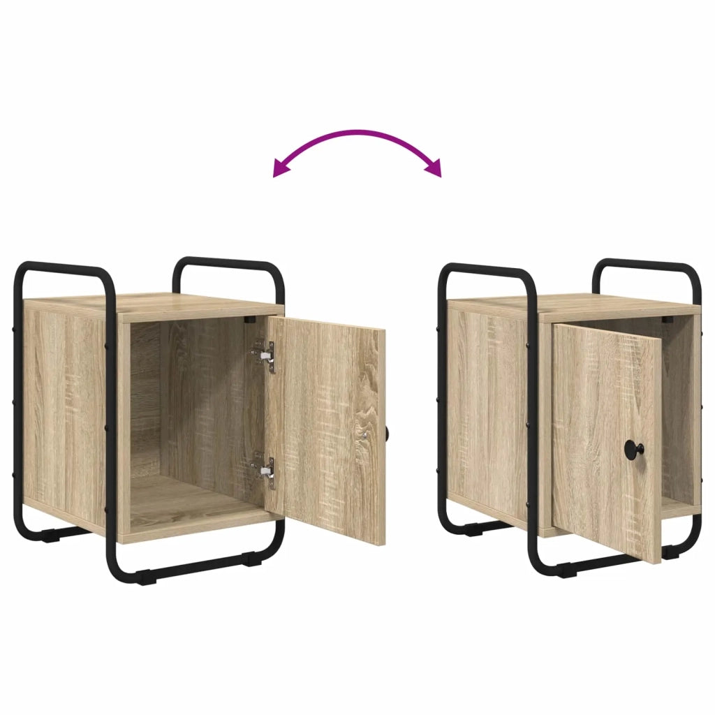 Armadio da Notte Rovere Sonoma Legno ingegnerizzato 8007601