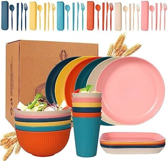 Set di Servizi per Campeggio - Set di Servizi per Campeggio in Plastica