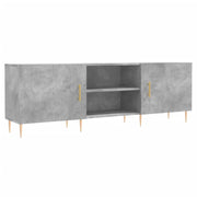 Mobile TV multimediale scaffale TV credenza mobile TV sala da pranzo soggiorno camera da letto 150 x 30 x 50 cm legno ingegnerizzato grigio 02_0025997
