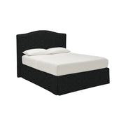 Bebington, Letto Matrimoniale Sfoderabile Made in Italy, Grigio Scuro