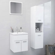 Set Mobili da Bagno Bianco in Truciolato cod mxl 60874