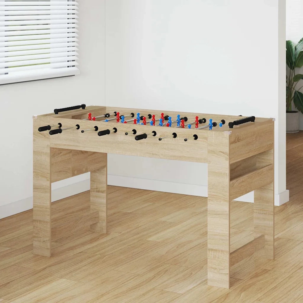 Tavolo da Foosball Rovere Sonoma 125 x 60,5 x 80 cm CFW3906069