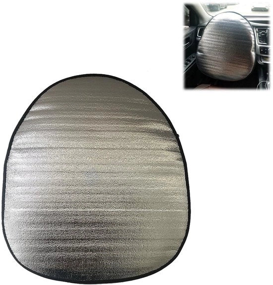 Schiacciante per Parabrezza UV con Protezione - Ombreggiatore Auto - Ombreggiatore Universale - In Alluminio - 44 x 50 cm - Prevenzione dell'Invecchiamento