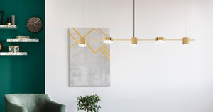 Lampada Led APP929-5CP Gold