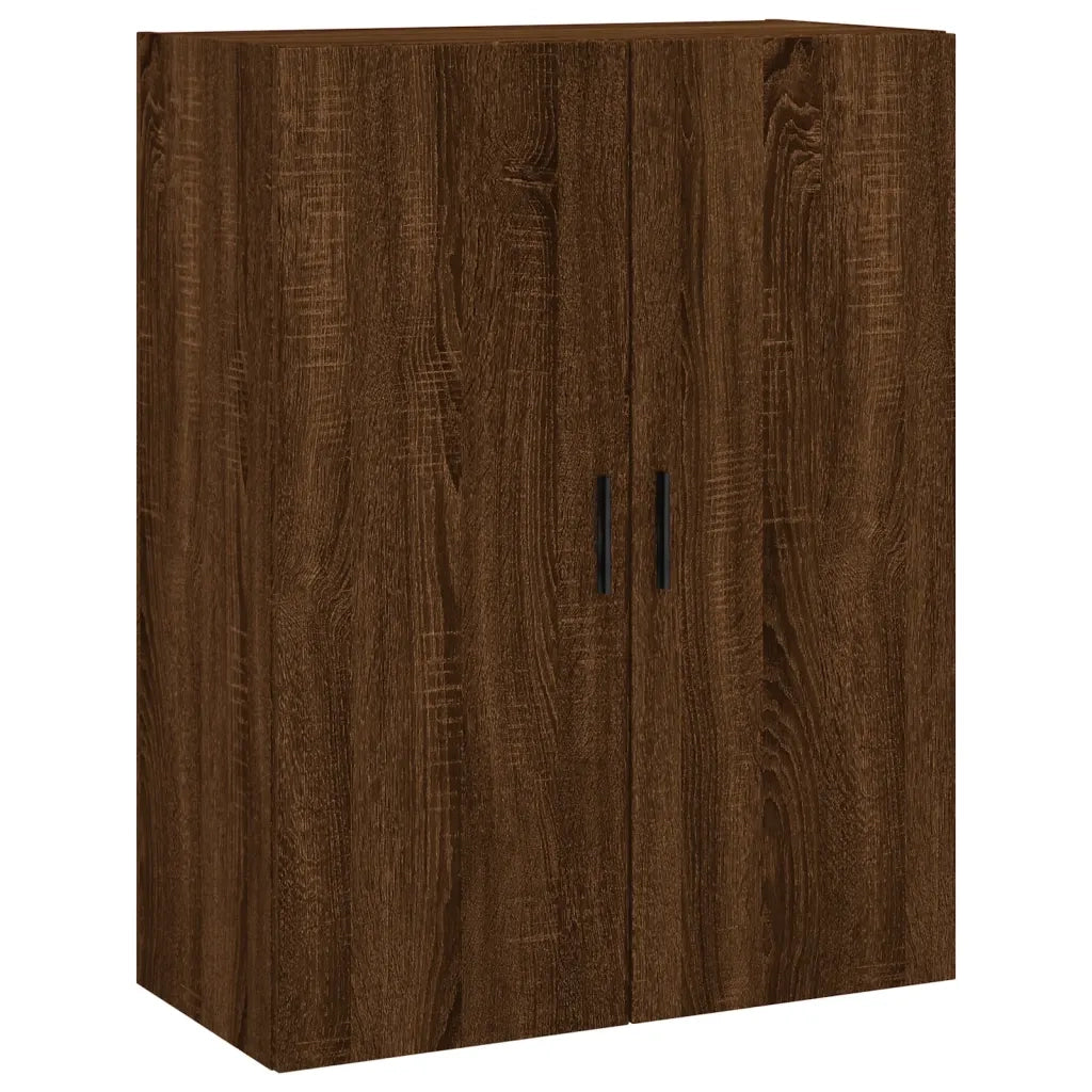 Mobile a Parete Rovere Marrone 69,5x34x90 cm 828443