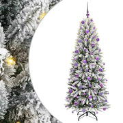 Albero di Natale | Decorazioni natalizie artificiale con 300 LED Bianco 180 cm