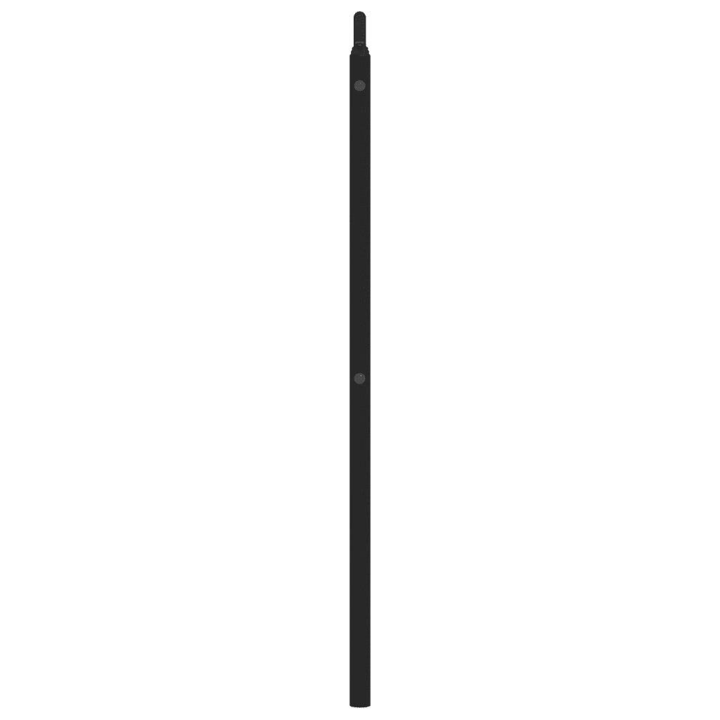 Testiera di Ricambio in Metallo Nero 140 cm 373822