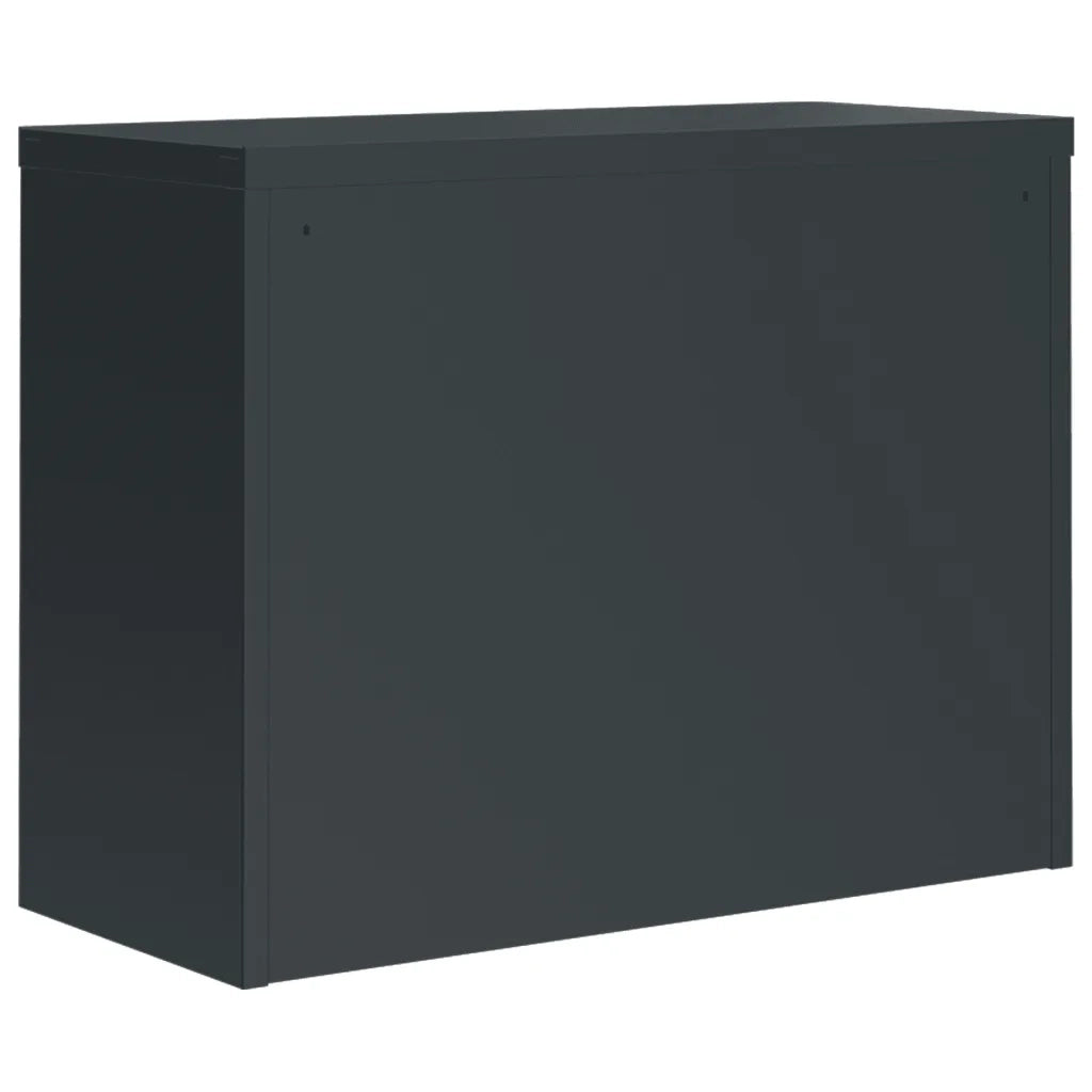 Armadio Classificatore Antracite 90x40x70 cm in Acciaio CFW6398564