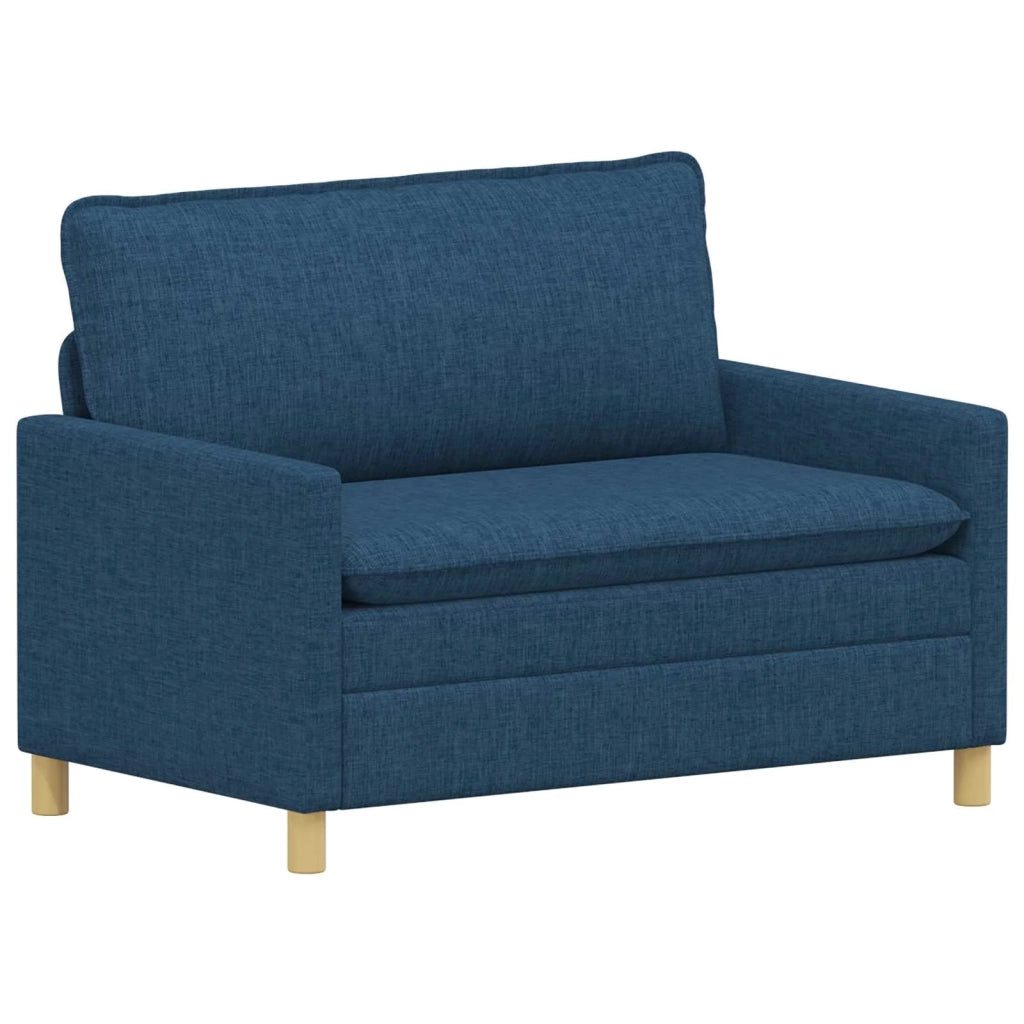 Set di divani 2 pz Blu Tessuto 3417024