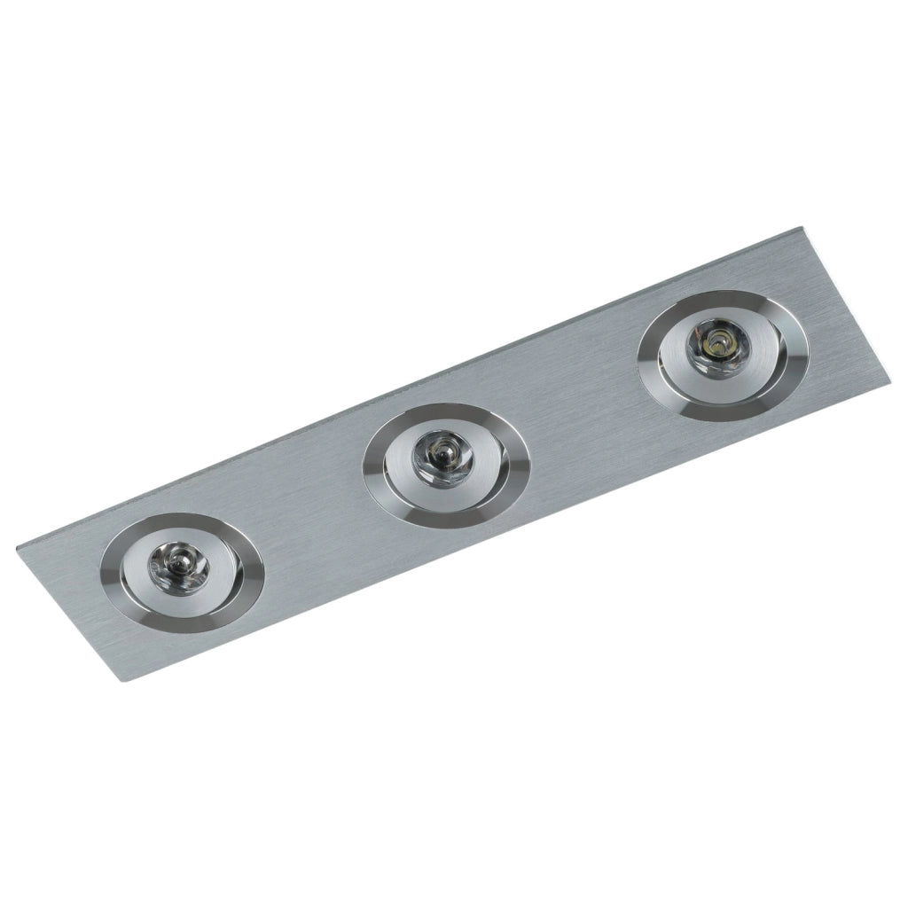 Faretto incasso Italux Fiamma rettangolare LED 3x3W
