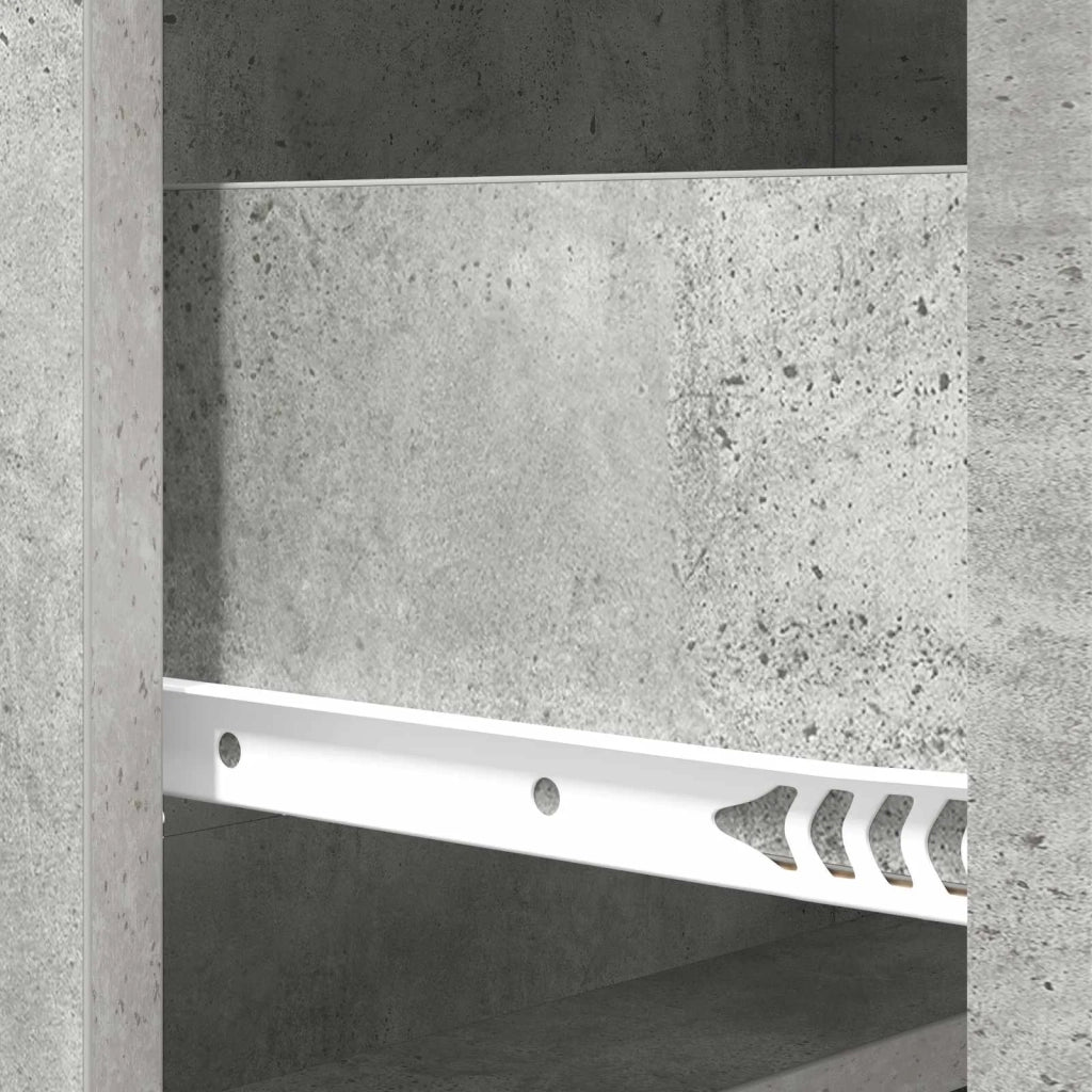 Mobile con Cassetti Grigio Cemento 66 x 34,5 x 87 cm 895298