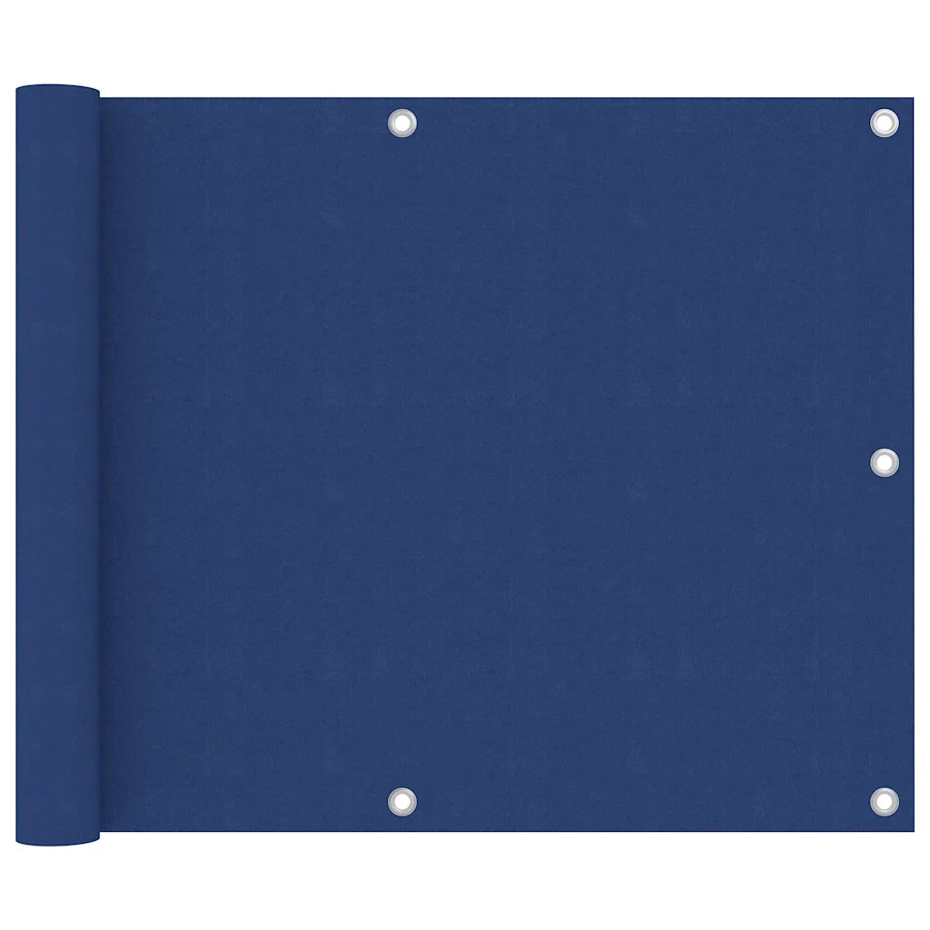 Paravento da Balcone Blu 75x400 cm in Tessuto Oxfordcod mxl 118983