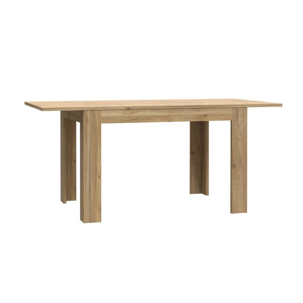 Tavolo Allungabile Neutra Rovere Medio 120/175 cm con Gambe Squadrate