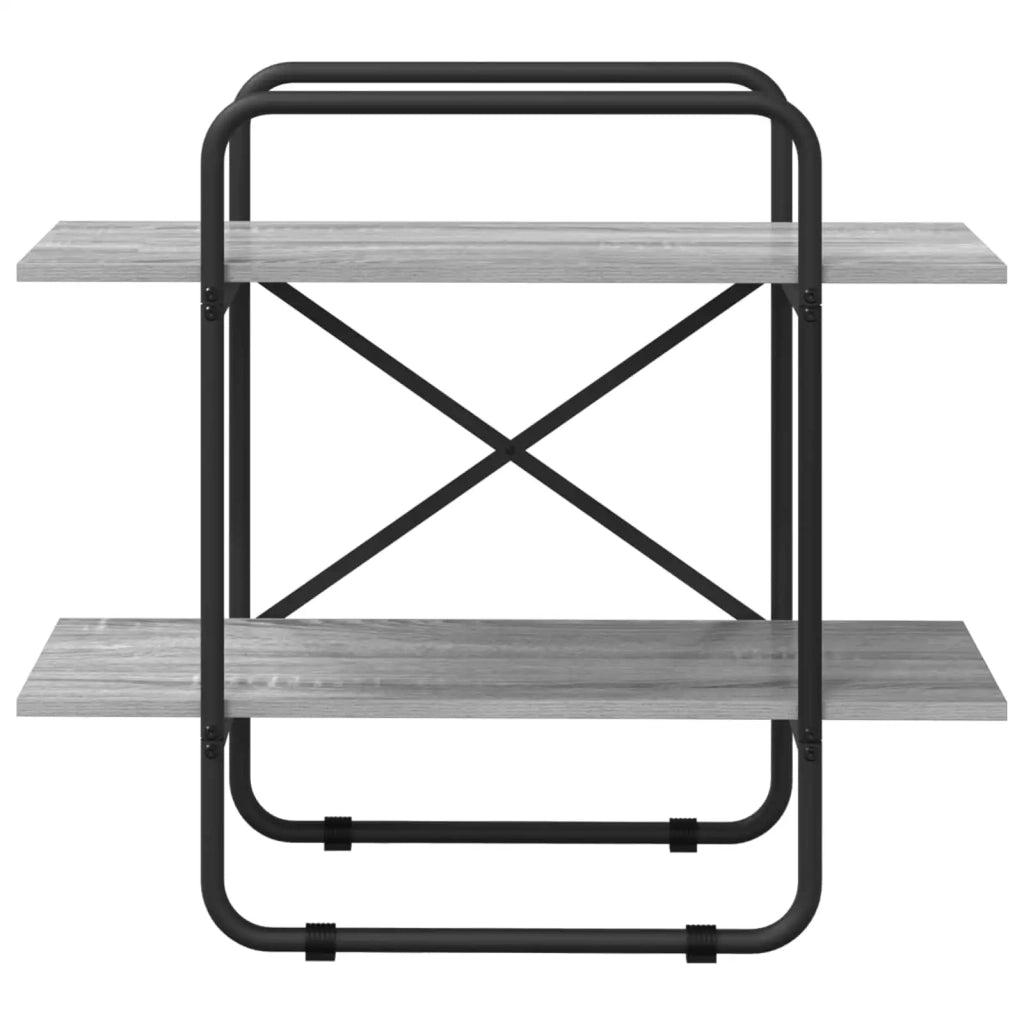 Libreria 2 livelli 60 x 35 x 70 cm PB Sonoma grigio 8007849