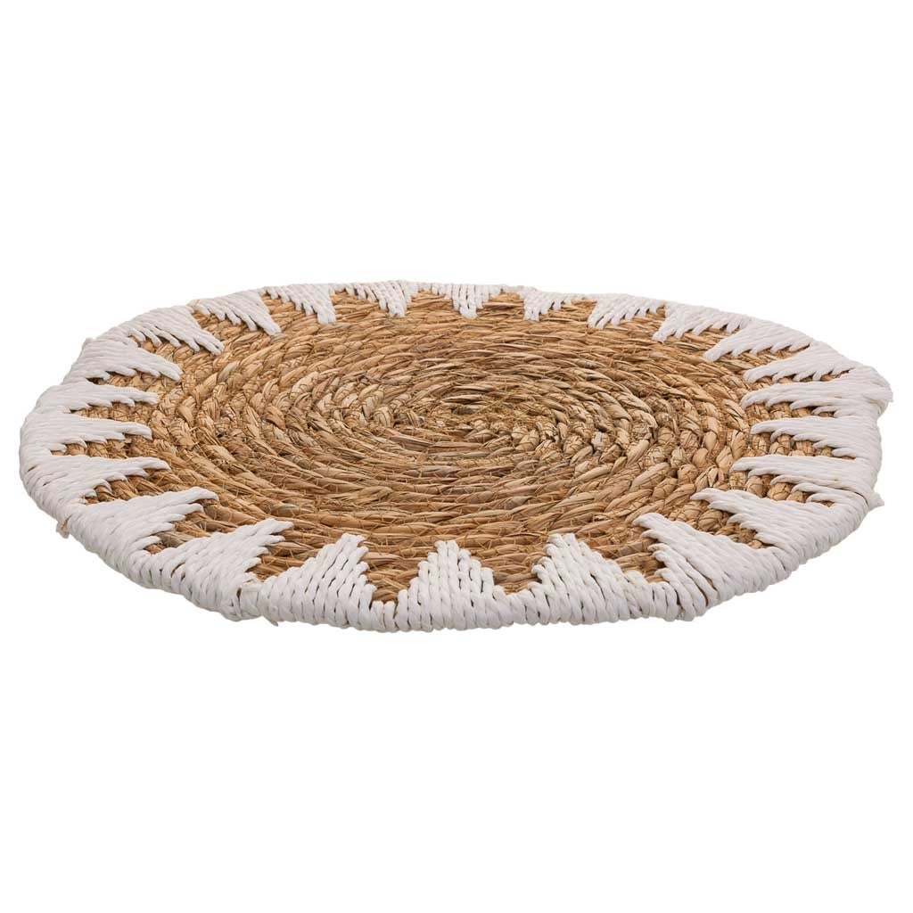 Sottopentola intrecciato bianco d38x1h
