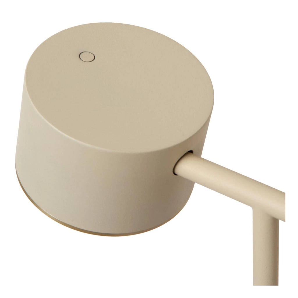 Lucide GIAN lampada da terra grigia LED 8W dimmer touch