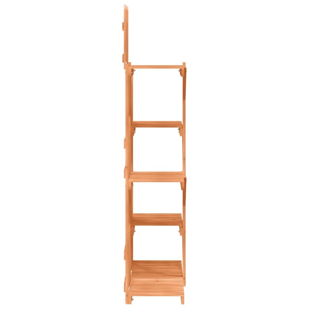 Portafiori/portapiante 60 x 25 x 130 cm legno massello di abete marrone 02_0045211