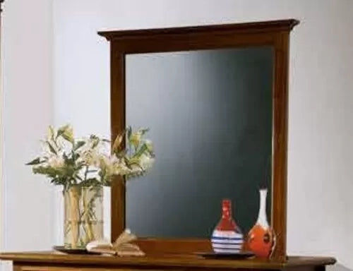 Camera completa in legno arte povera tinta noce - Mobili 2G