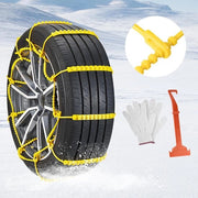 Sneeuwatlettoni per SUV - Diversi tipi di strada ghiacciata - Neve bagnata, salita, neve ghiacciata - Larghezza gomma 165-275 mm - 10 pezzi