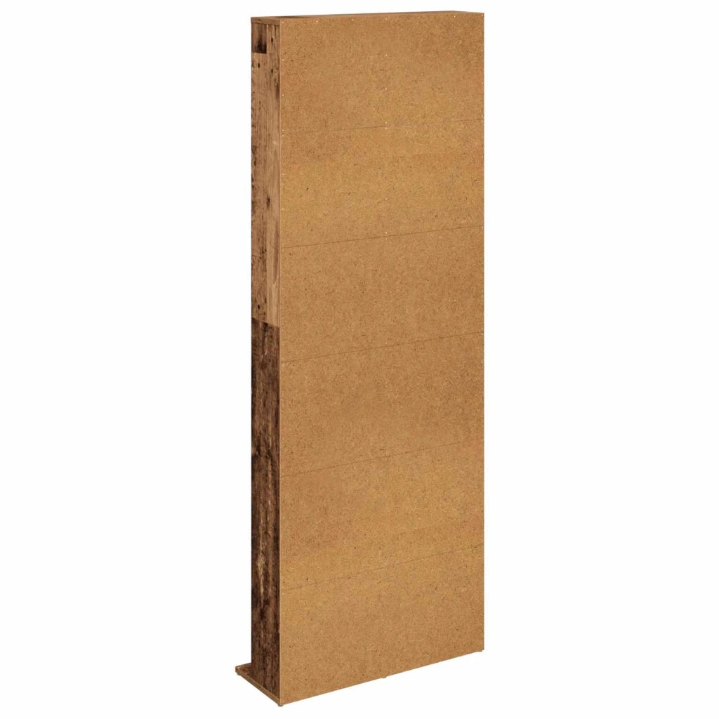 Mobile per CD Legno antico 65 x 23,5 x 175 cm 8012664