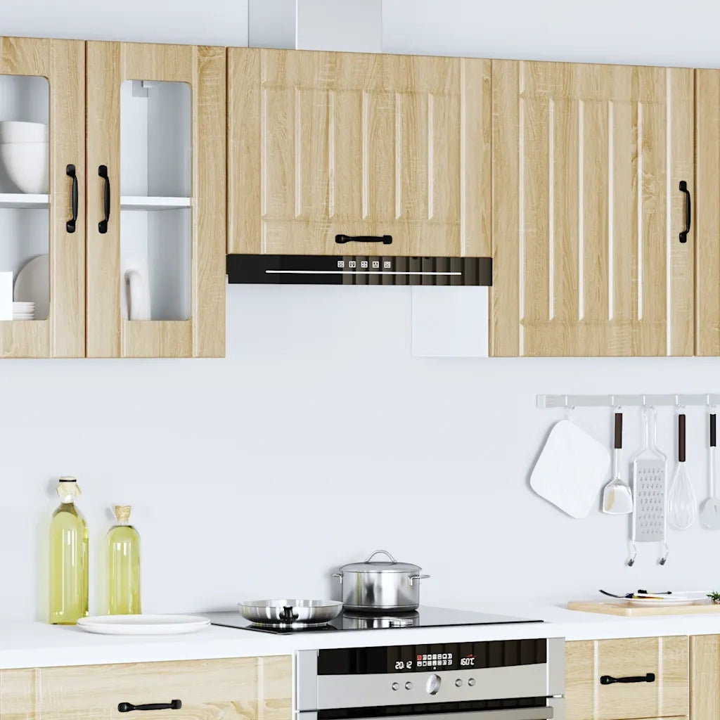 Pensile da Cucina Lucca Rovere Sonoma in Legno Multistrato 853840