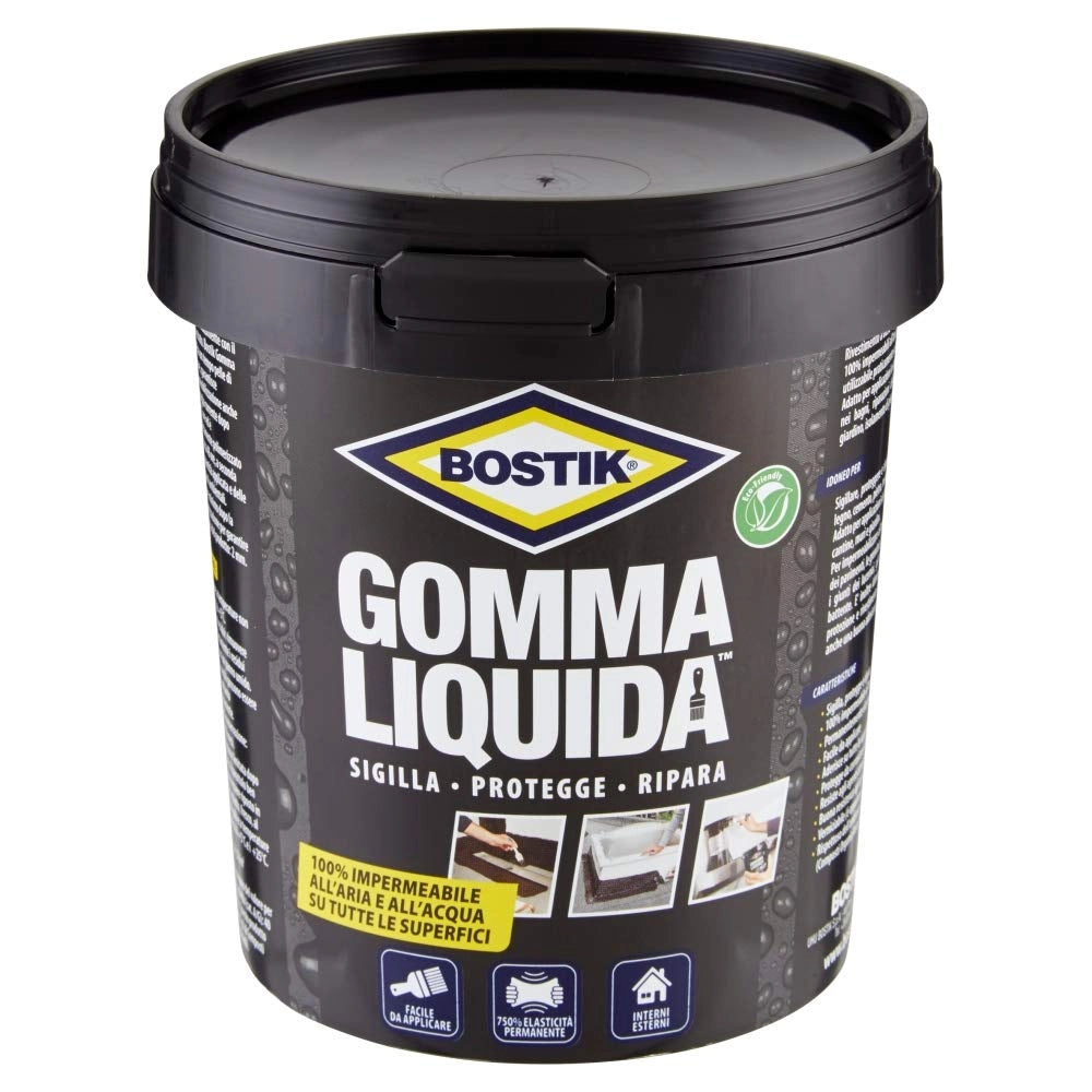 Bostik Gomma Liquida 750 ml Nero