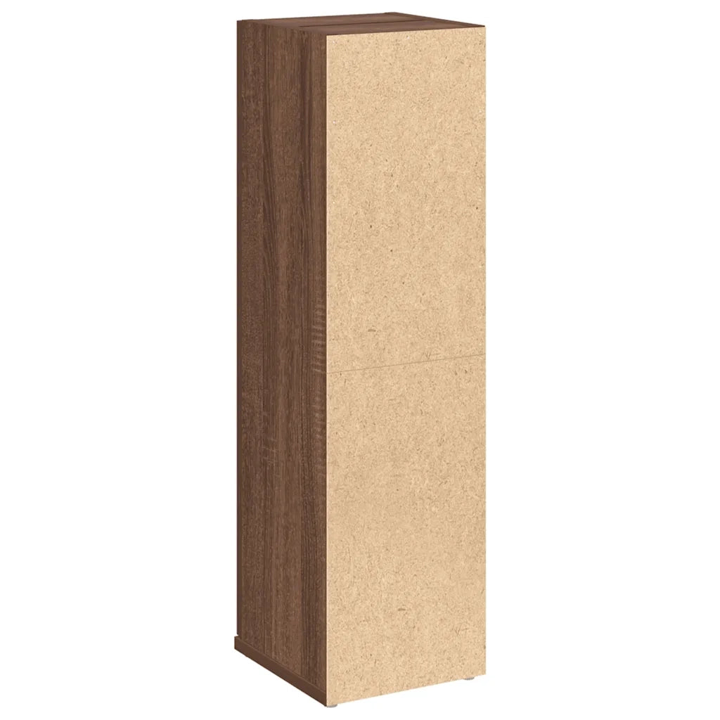 Mobile da Bagno con Portarotolo Rovere Marrone 20,5x22x72 cm 858521