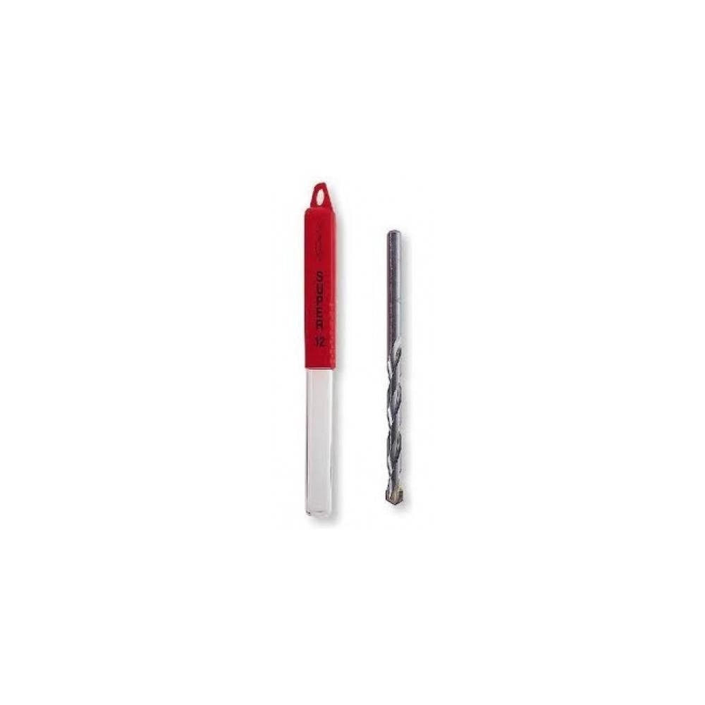 Trade Shop - Punta In Acciaio Per Trapano Fischer Muratura Calcestruzzo Carburo Sdd 14x250 -