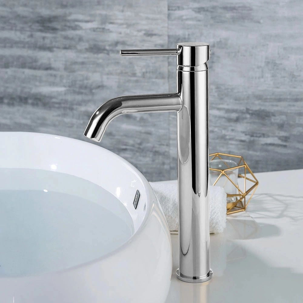 Rubinetto Da Lavabo Rea Lungo Chrome High