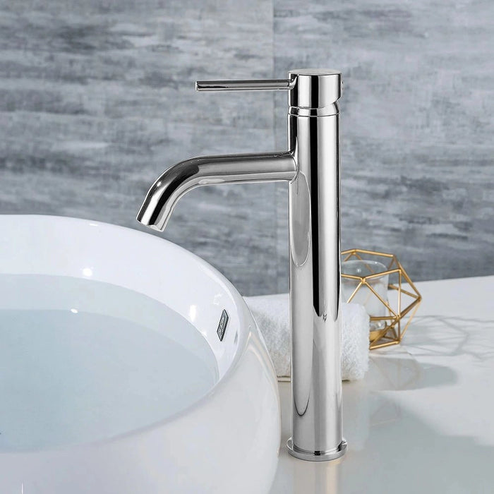 Rubinetto Da Lavabo Rea Lungo Chrome High