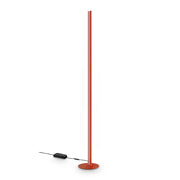 Lampada Da Terra Dorica Led 50W Luce Calda 3000K Finitura Arancione Ideal Lux