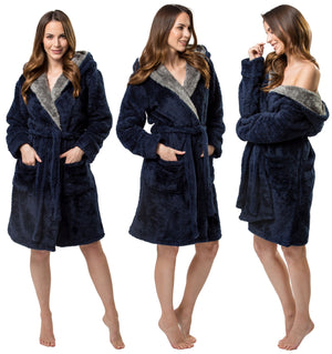 Accappatoio Jordan Navy-grey L