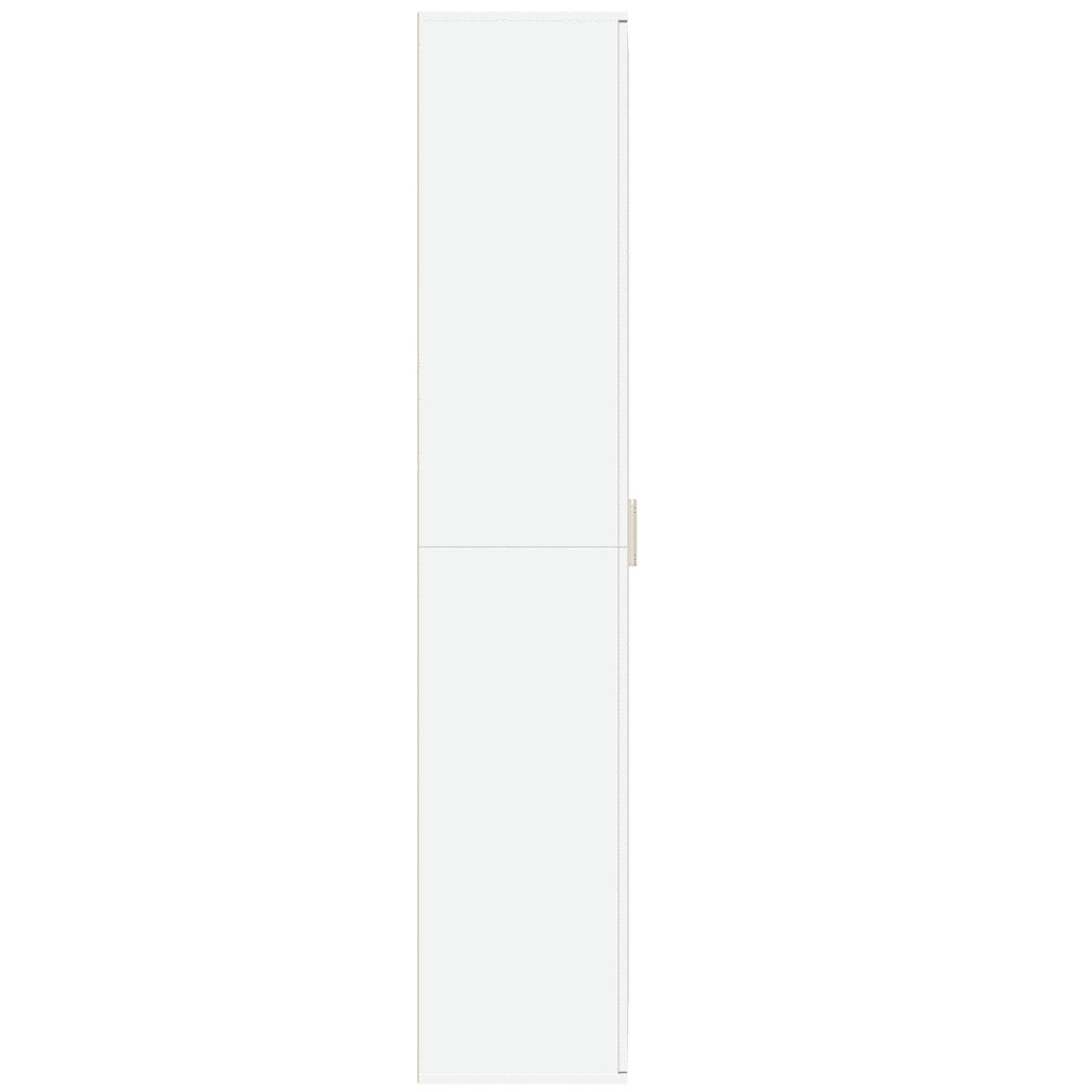 Credenza Bianca 70x35x180 cm in Legno Multistrato 3276658
