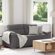 Divano a 2 posti Grigio in Similpelle 180x81x84 cm 4105340