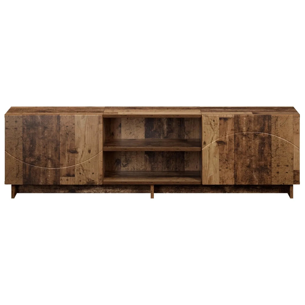 Supporto TV 140 x 34,5 x 40 cm Legno antico 8011493