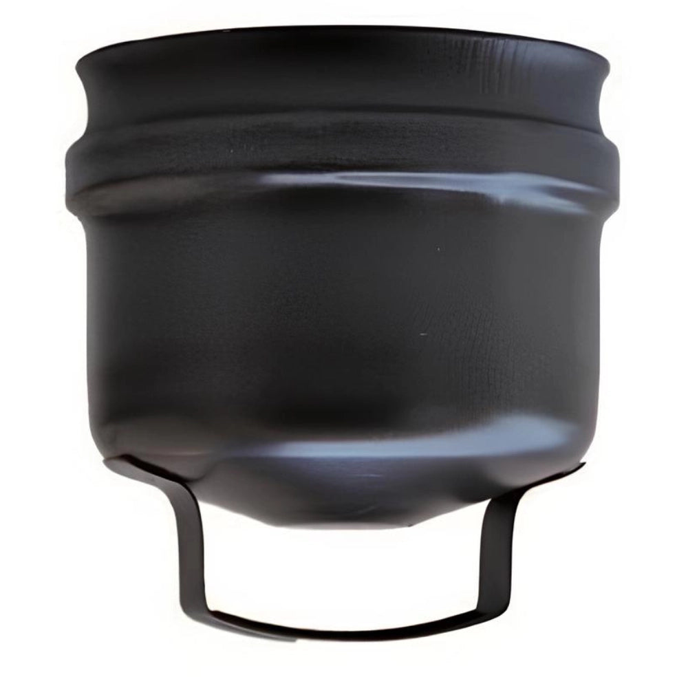 Tappo condensa cieco acciaio inox diametro 80mm spessore 1,2mm canna fumaria
