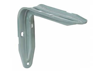MENSOLA EUROPA ARGENTO- - mm.230x38x147h. colore argento - 10 pezzi