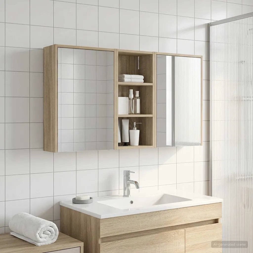 Set di Armadi da Bagno 3 pcs 116 x 16 x 62,5 cm 3403810