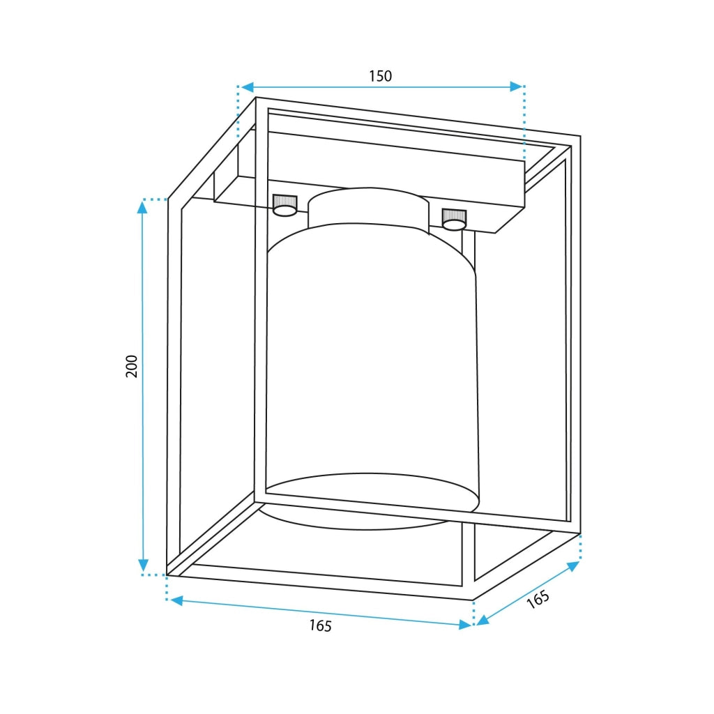 Plafoniera Da Soffitto APP1264-1C