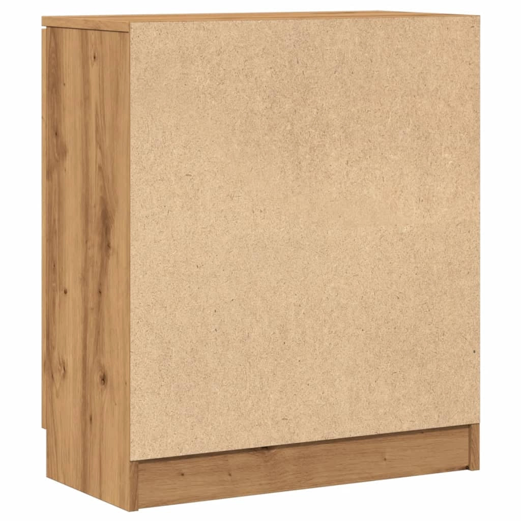 Buffet credenza cassettiera mobiletto mobile contenitore organizer per cucina soggiorno salotto fatto a mano 60 x 30 x 70 cm legno ingegnerizzato marrone 02_0030815