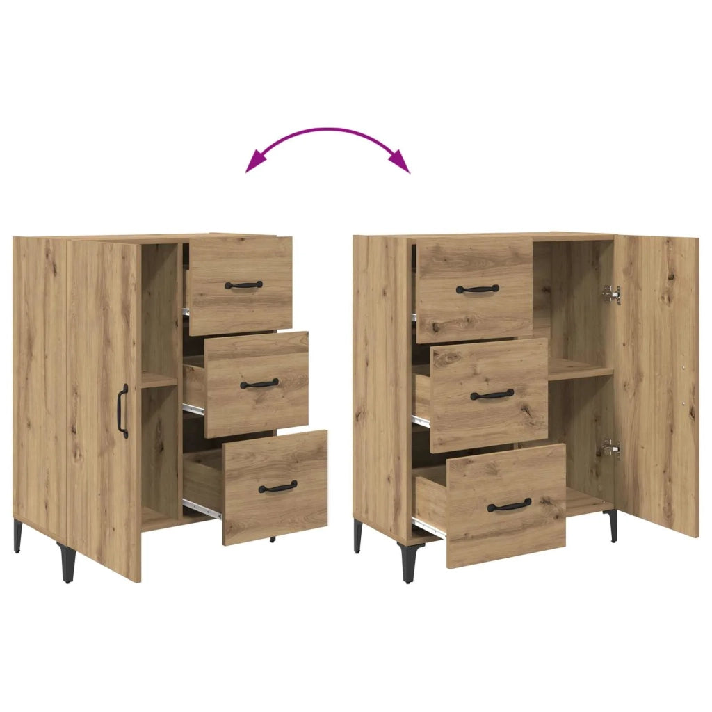 Credenza Rovere artigianale 69,5 x 34 x 90 cm Legno multistrato 880662
