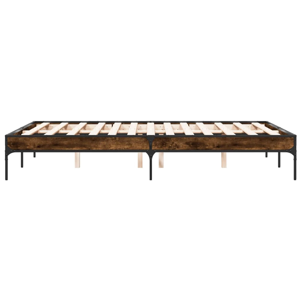 Giroletto Rovere Fumo 120x200 cm in Legno Multistrato Metallo 845023