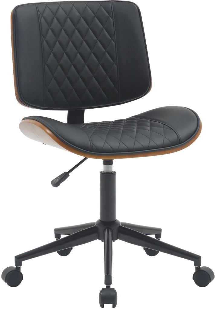 Sedia da ufficio Plover in ecopelle 1
