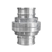 Raccordo Storz in alluminio a 2 pezzi per tubo di irrigazione ad alta pressione da 3 pollici e 76,2 mm Breckner Germany