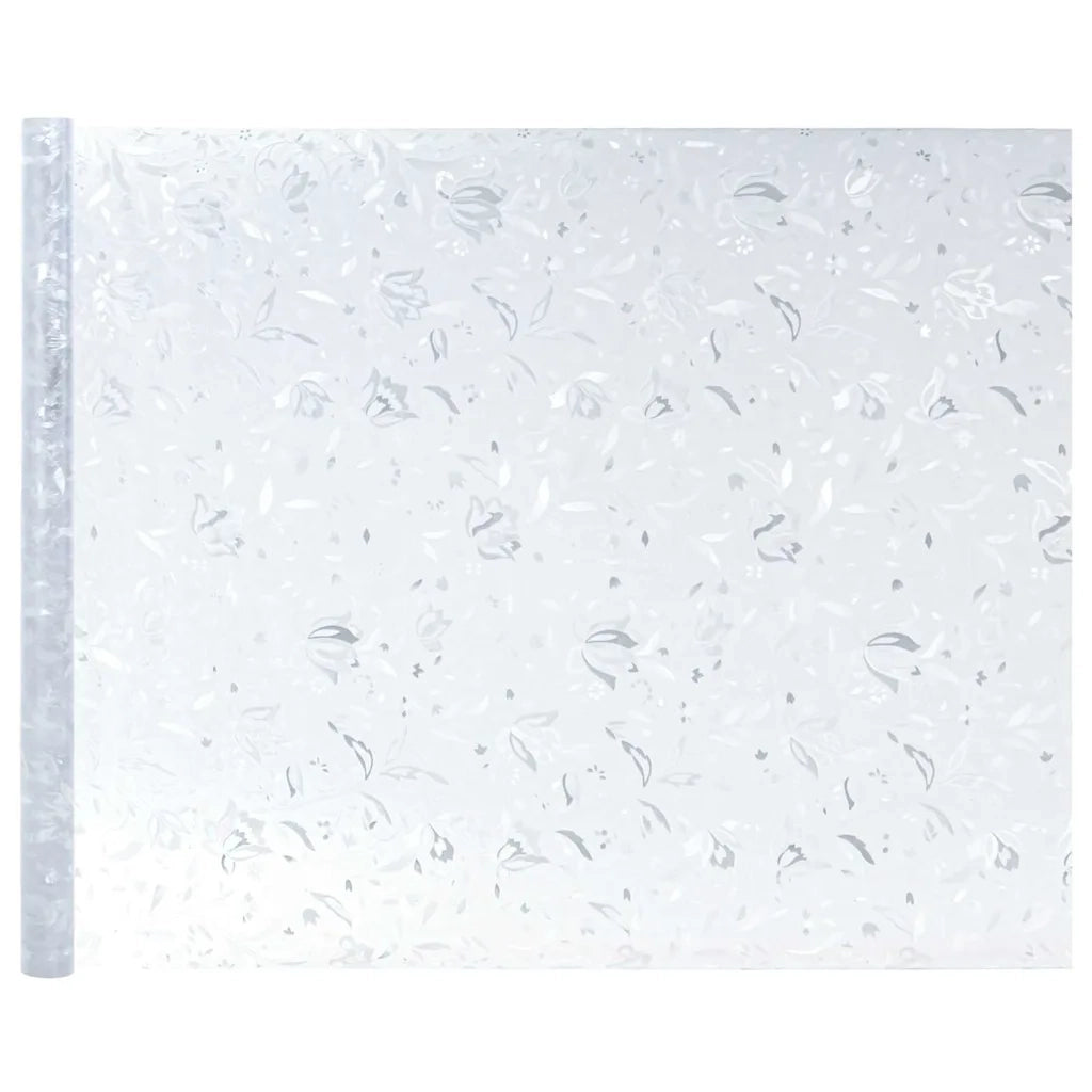 Pellicola statica per finestre Motivo Fiori 45 x 500 cm PVC