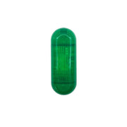 SEMAFORO A LED DA PARETE 1 LUCE VERDE GREEN 24V AUTOMAZIONE AUTOMATISMI 550/1043