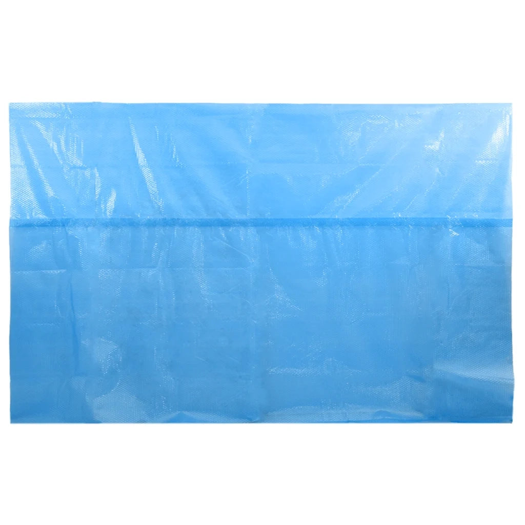 Copripiscina Rettangolare 1000x600 cm in PE Blu CFW5530268