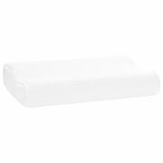 Cuscino da Letto Bianco 50 x 30 x 10,5 cm Schiuma Memory CFW9167605