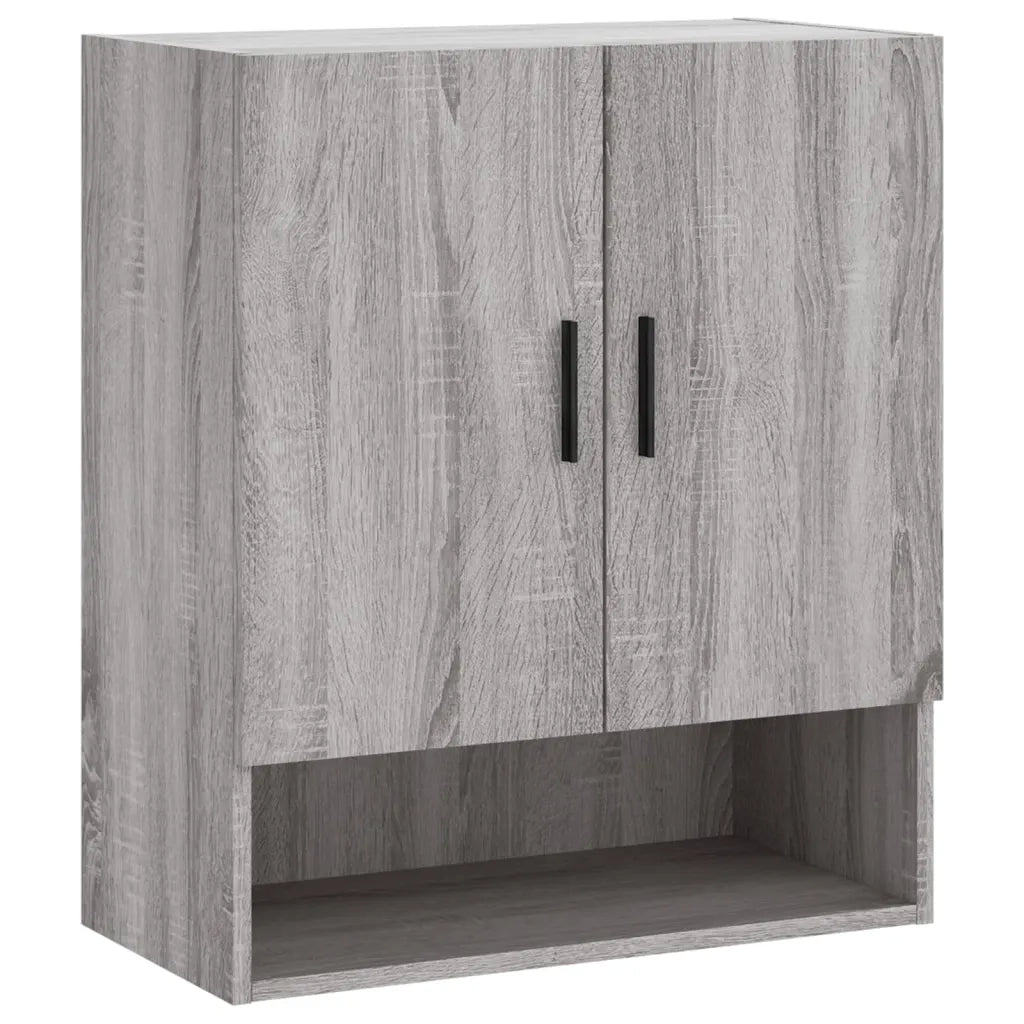 Armadietto a Muro Grigio Sonoma 60x31x70cm in Legno Multistratocod mxl 129984